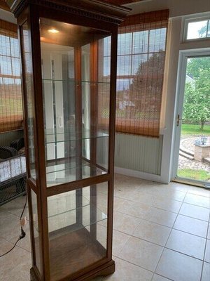 Photo of free Curio Cabinet with light