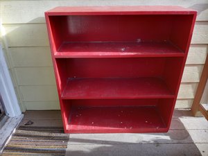 Photo of free Painted shelf (South Lynnwood)