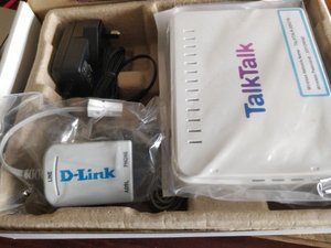 Photo of free TalkTalk router etc. Never been used. (Tupsley HR1)
