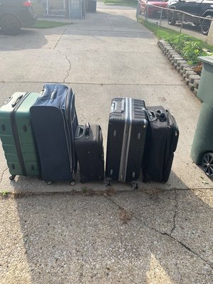 Photo of free Five pieces of luggage (Westgate)