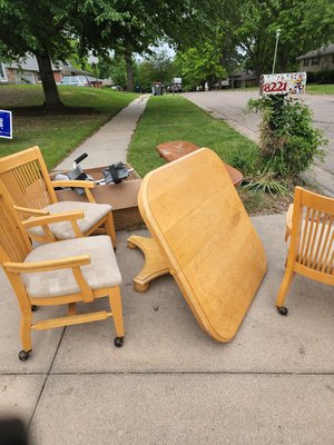 Photo of free Table chair (84 th and A stree)