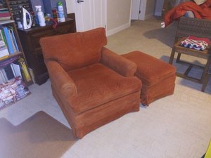 Photo of free Living Room Chair with Ottoman (Orange City near Saxon Blvd.)