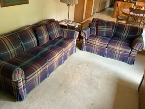 Photo of free Matching couch and loveseat (Apple Valley)