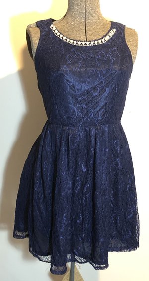 Photo of free Blue lace/beaded Dress (West Guelph)