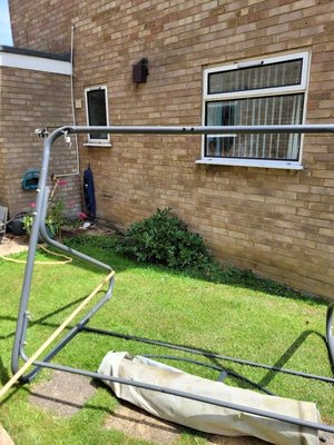 Photo of free Frame and canapy from garden swing seat (Littleport CB6)