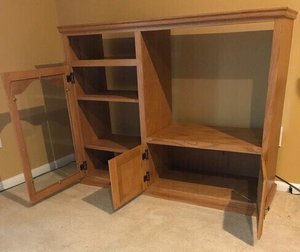 Photo of free Wood Cabinet (20874)