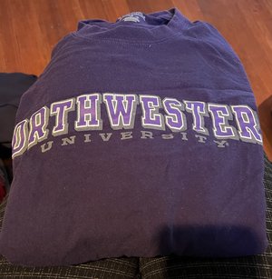 Photo of free Northwestern University Shirt (Larkspur)