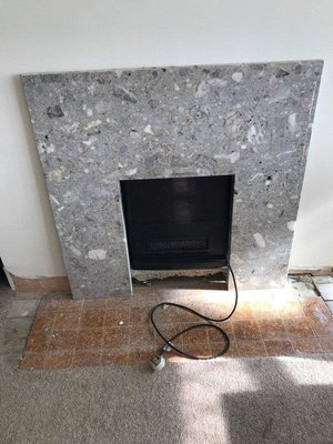 Photo of free Terrazzo Fireplace Surround (TQ3)