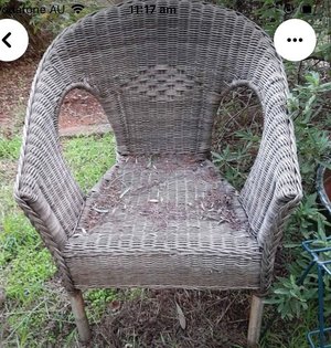 Photo of cane/wicker chairs (Unley)