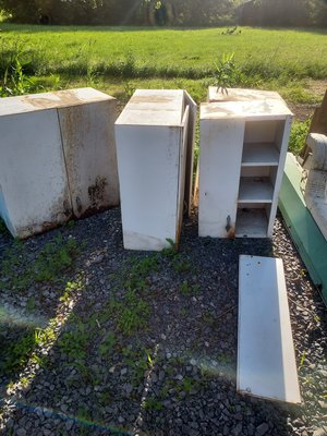 Photo of free Metal cabinets (West Hill)