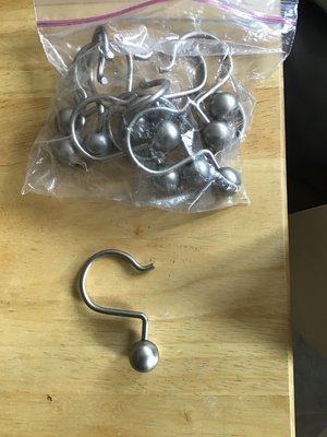 Photo of free Bathroom shower hooks (Williams Parkway and 10)