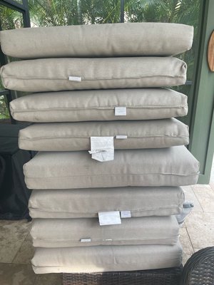 Photo of free Patio Cushions (Seminole - behind the college)