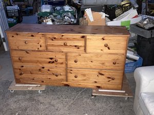 Photo of free Pine drawer unit (Weston super mare)