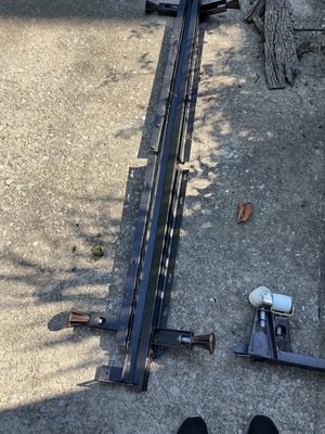 Photo of free Metal bed frame (Media Pa)