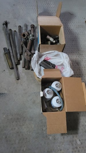 Photo of free Metal pipes fittings Misc (Springfield)