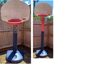 Photo of free Little Tikes basketball hoop (Arlington Heights)