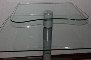 Photo of free Glass computer desk (Easter Road EH7)
