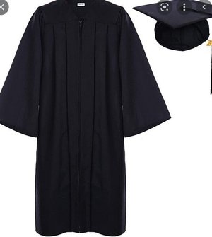 Photo of free Graduation Gown (6' - 6'2") (Bensonhurts)