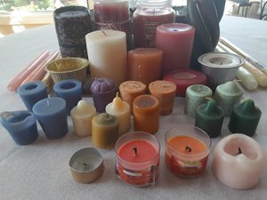Photo of free Used Candle Holders & Candles (13 Mile Rd & Old Novi Rd)