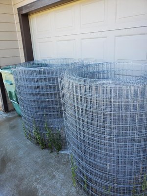 Photo of free 4x8 weld wire panels (West end)