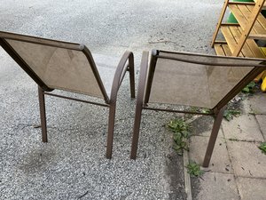 Photo of free 2 outdoor chairs (Media Pa)