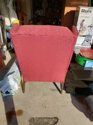 Photo of free Burgundy chair (Gray Acres)