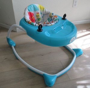 Photo of free baby walker with wheels (SE Denver 80231)