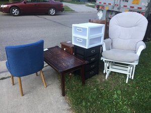 Photo of free Misc furniture (Madison WI)