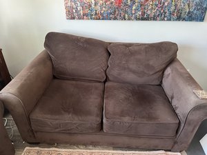 Photo of free Love seat, Sofa, and Rug (Naperville)