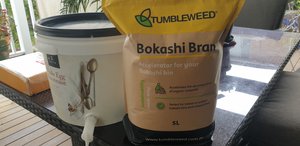 Photo of free Bokashi bran and composter (East Gosford)