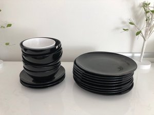 Photo of free Ikea bowls and plates (Barron park)