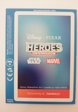 Photo of free Sainsbury's Disney Heroes Cards (Pilrig EH7)
