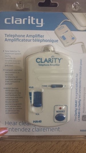 Photo of free Clarity Telephone Amplifier (Guelph Line and New St)