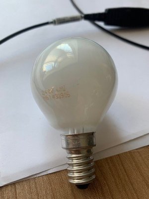Photo of free 3 60W E14 (small screw) lightbulbs (Worcester Park KT4)