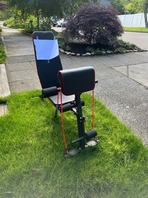 Photo of free Workout Bench (25th Ave & East Olive St.)