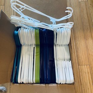 Photo of free Plastic hangers (Five Points)