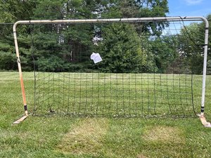Photo of free Soccer goal net and frame (Brighton, MI)