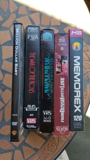 Photo of free Misc CD, VHS, cassettes (Burleith)