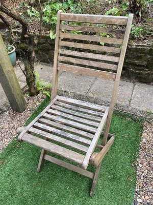 Photo of Folding wooden garden chairs (Launceston)