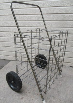 Photo of free portable foldable grocery cart (SE Denver 80231)