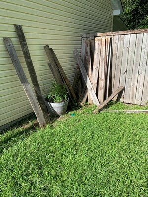 Photo of free Fence slats/scrap wood (Moncks Corner)