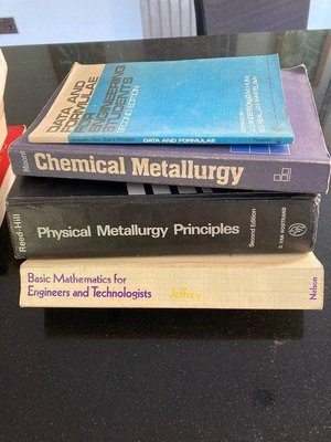 Photo of free Engineering/Metallurgy text books (SL6 Braywick)