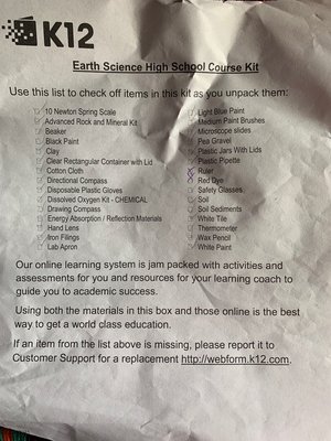 Photo of free Earth Science and Biology Kits (Lake Thoreau, Reston)