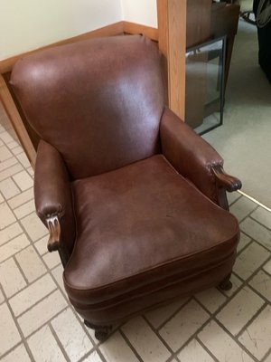 Photo of free Vintage club chair (Stillwater)
