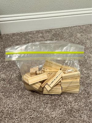 Photo of free Adult Jenga Game (West Farmers Branch)