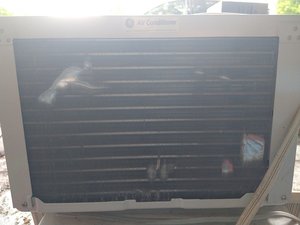 Photo of free GE Air conditioner (Grand River and Drake)