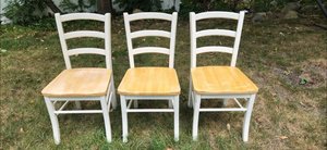 Photo of free Wooden chairs (Ramsey)
