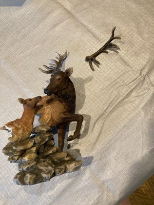 Photo of free Deer statue- needs repair (Oradell)