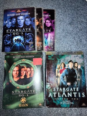 Photo of free Stargate DVDs (Hog's Back)