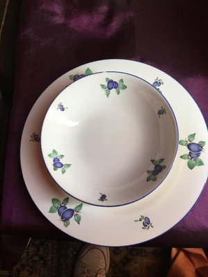 Photo of free Doulton: Blueberry - 3x (bowls & plates) (Radcliffe Road NG2)